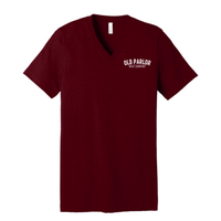 OLD PARLOR BELLA+CANVAS VNECK TEE | OPMC