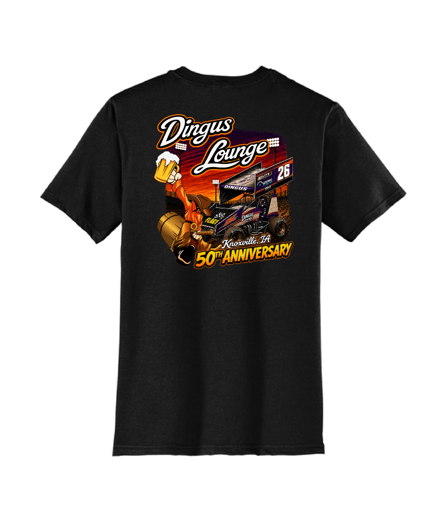 DINGUS 50TH ANNIVERSARY SPRINT CAR GILDAN SOFTSTYLE SHORT SLEEVE TEE | DINGUS