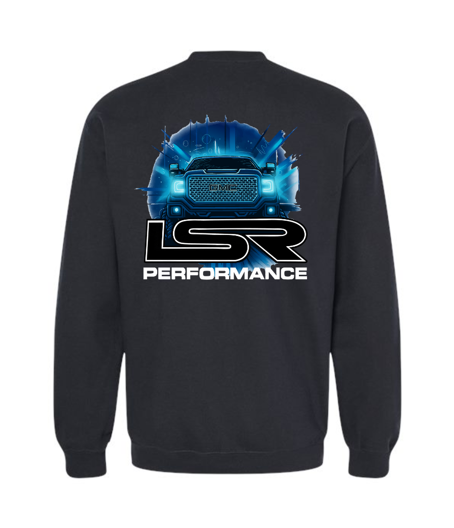 LSR TRUCK YOUTH/ADULT Gildan Midweight Crewneck | LSR