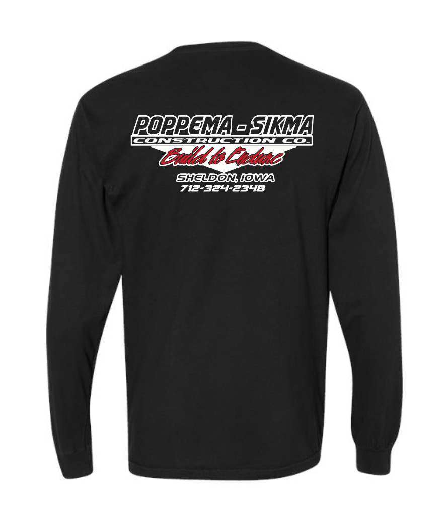 COMFORT COLORS POCKET LONG SLEEVE | PSC