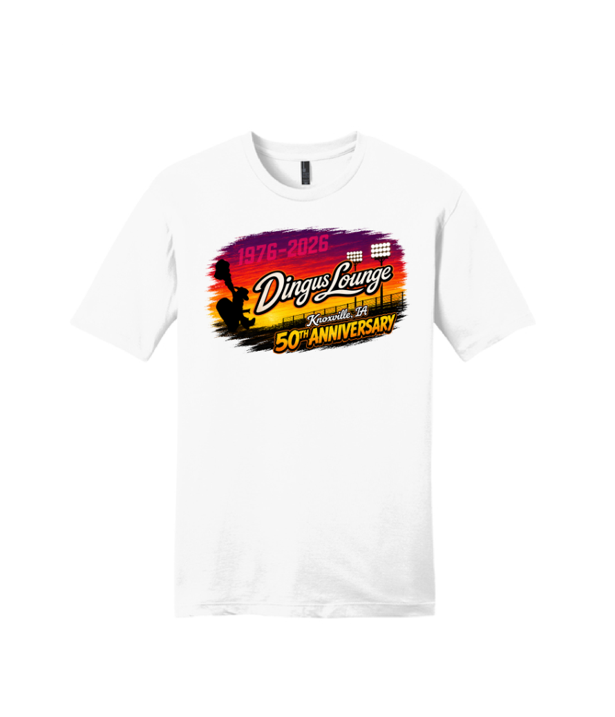 DINGUS 50TH ANNIVERSARY SPRINT CAR GILDAN SOFTSTYLE SHORT SLEEVE TEE | DINGUS