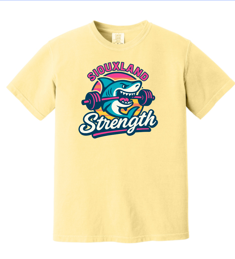 SHARK YOUTH/ADULT COMFORT COLORS TEE | SHARK26