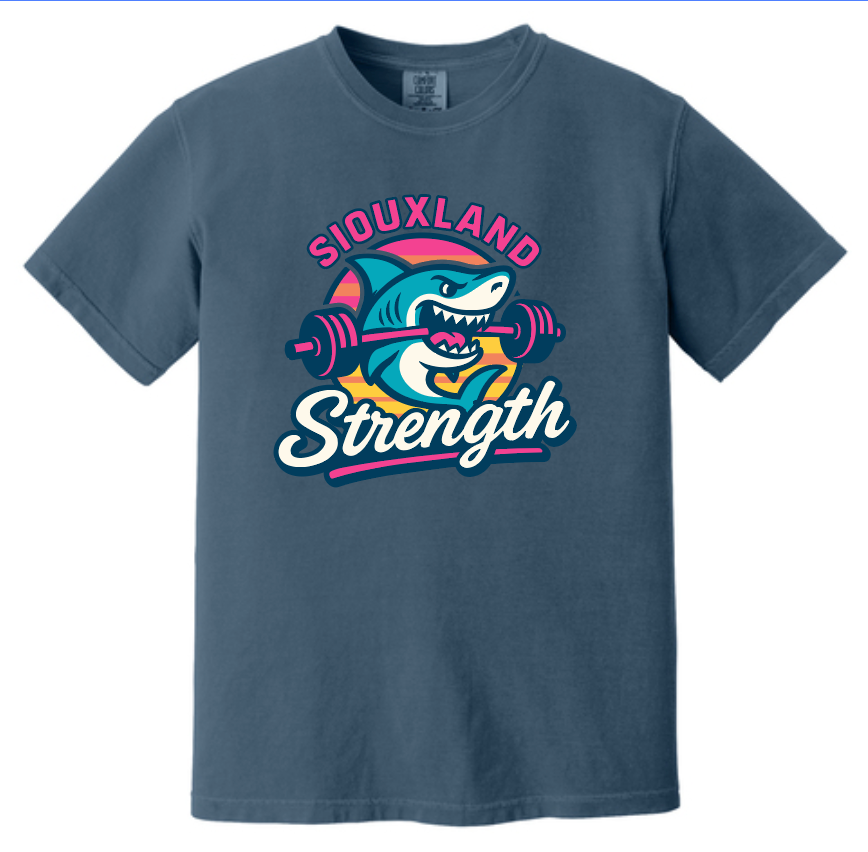 SHARK YOUTH/ADULT COMFORT COLORS TEE | SHARK26