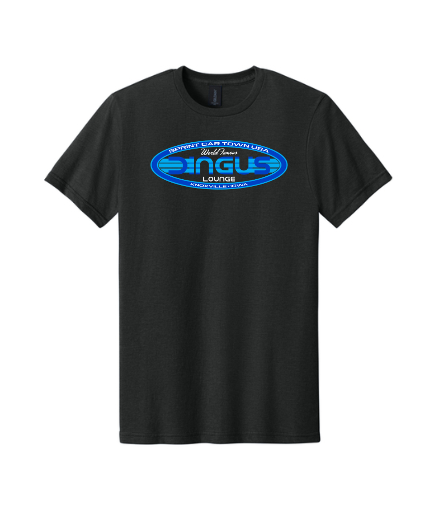 BLUE OVAL NEXT LEVEL SHORT SLEEVE TEE | DINGUS