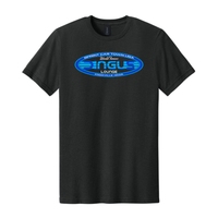BLUE OVAL NEXT LEVEL SHORT SLEEVE TEE | DINGUS