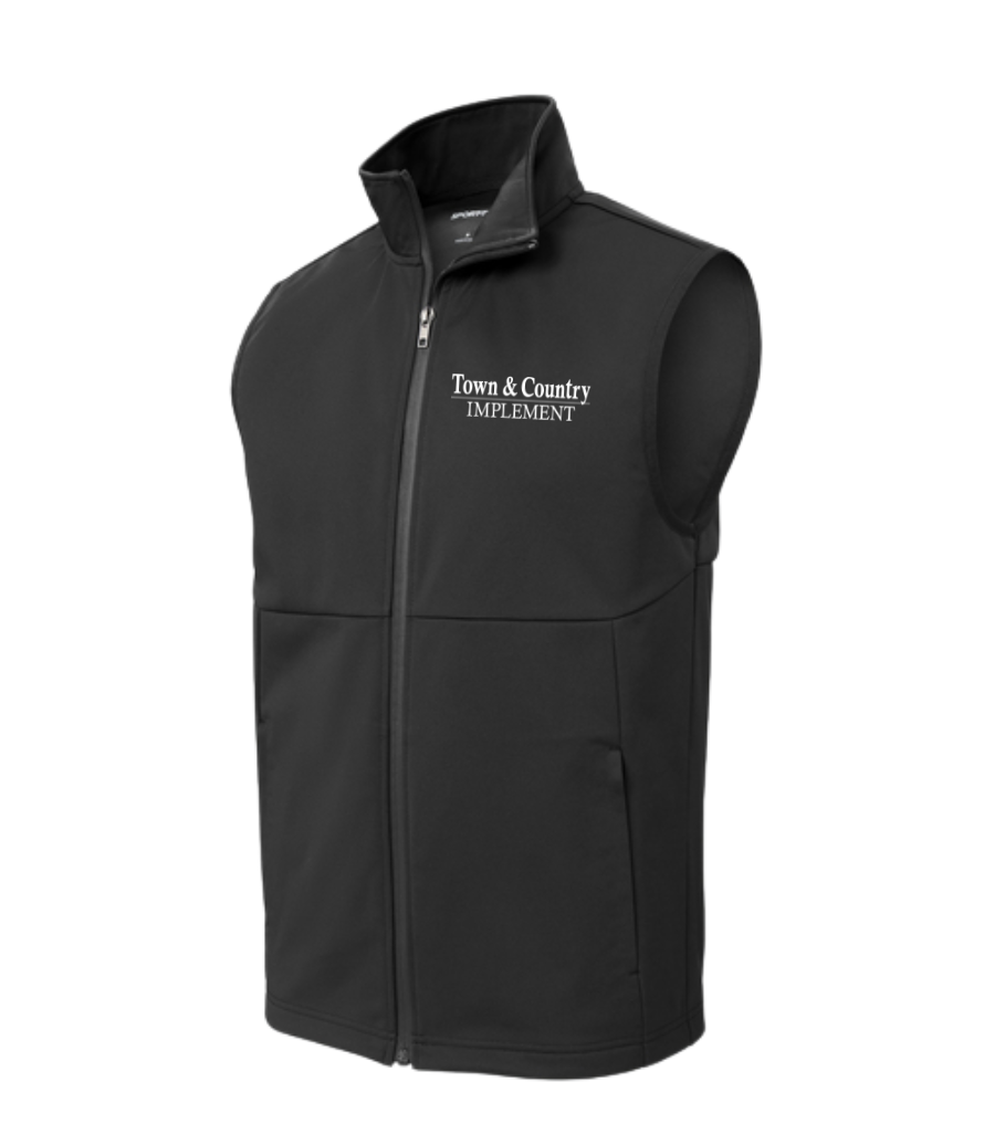 TOWN & COUNTRY SPORT-TEK SOFT SHELL VEST | TCIMP
