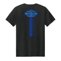 BLUE OVAL NEXT LEVEL SHORT SLEEVE TEE | DINGUS