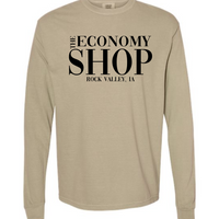 BLOCK ECONOMY SHOP ADULT COMFORT COLORS LONG SLEEVE T-SHIRT | TES