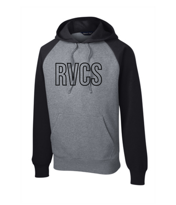 BLOCK RVCS SPORT-TEK RAGLAN HOODIE (ADULT) | RV25