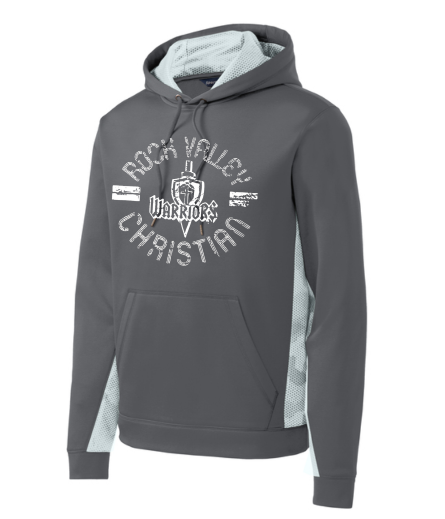 RVCS SHIELD SPORT-TEK COLORBLOCK HOODIE (YOUTH/ADULT) | RV25