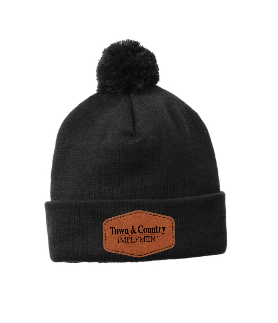 TOWN & COUNTRY SPORT-TEK POM BEANIE | TCIMP
