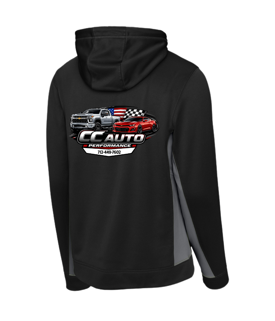 CC AUTO ADULT SPORT-TEK COLORBLOCK HOODIE | CCAUTO