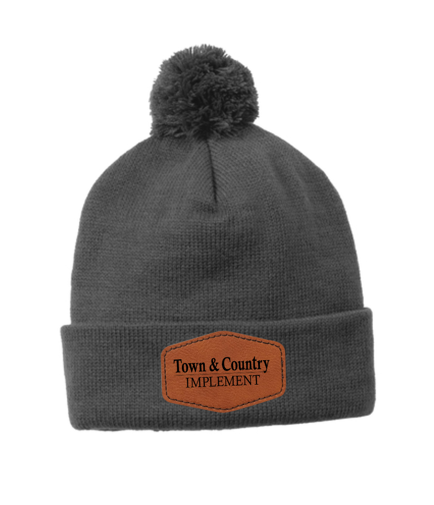 TOWN & COUNTRY SPORT-TEK POM BEANIE | TCIMP