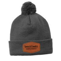 TOWN & COUNTRY SPORT-TEK POM BEANIE | TCIMP