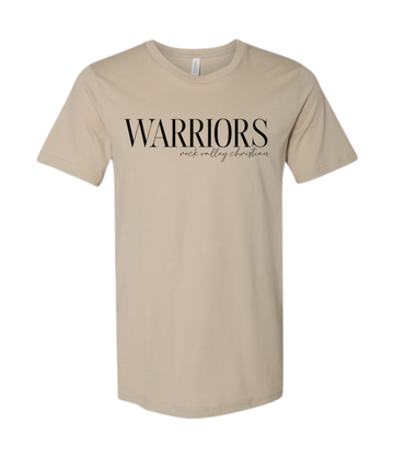 WARRIORS BELLA+CANVAS SHORT SLEEVE T-SHIRT (ADULT) | RV25