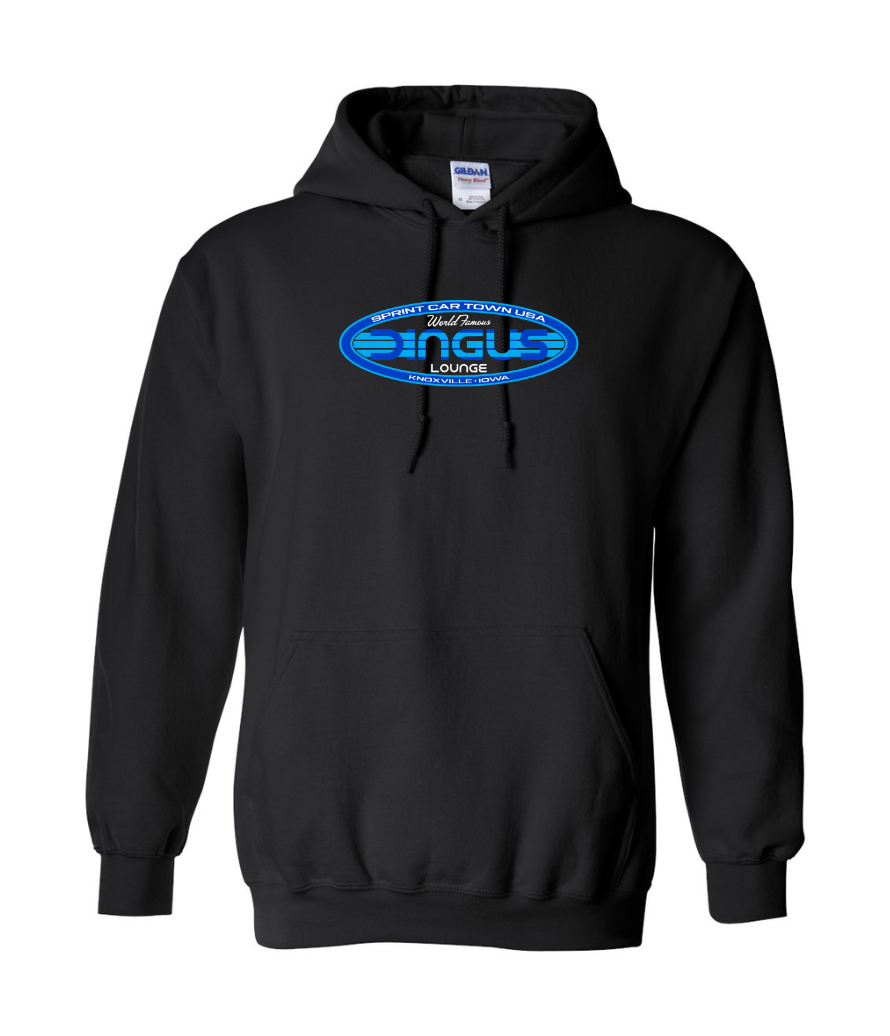 BLUE OVAL GILDAN HEAVY BLEND HOODIE | DINGUS