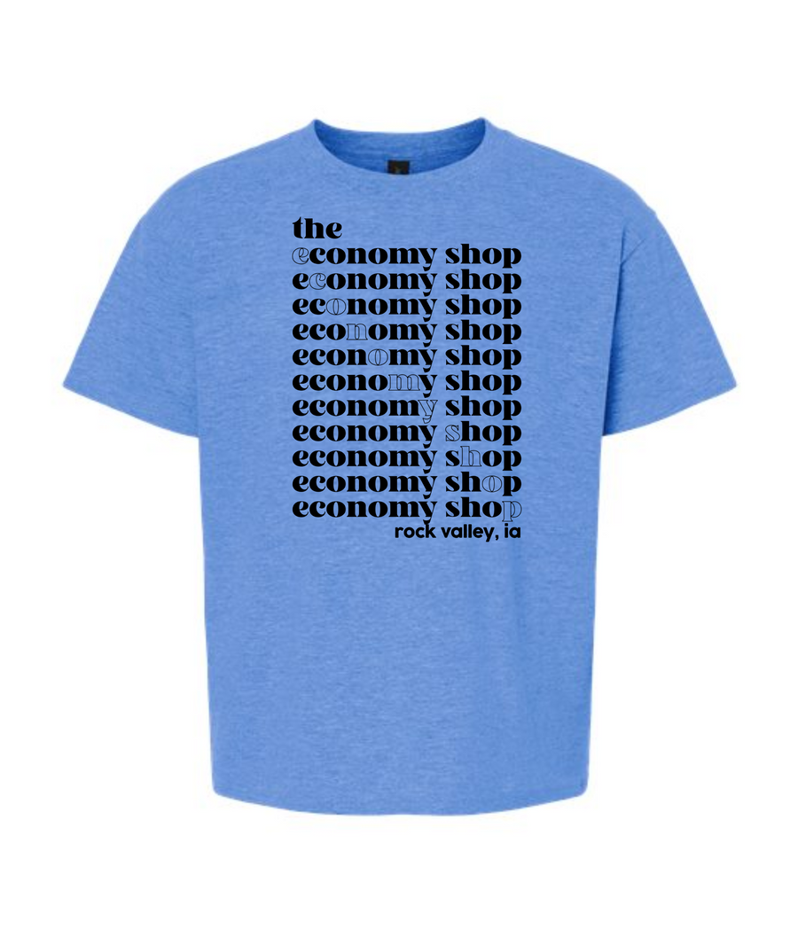 ECONOMY SHOP RV YOUTH GILDAN SOFTSTYLE TEE | TES