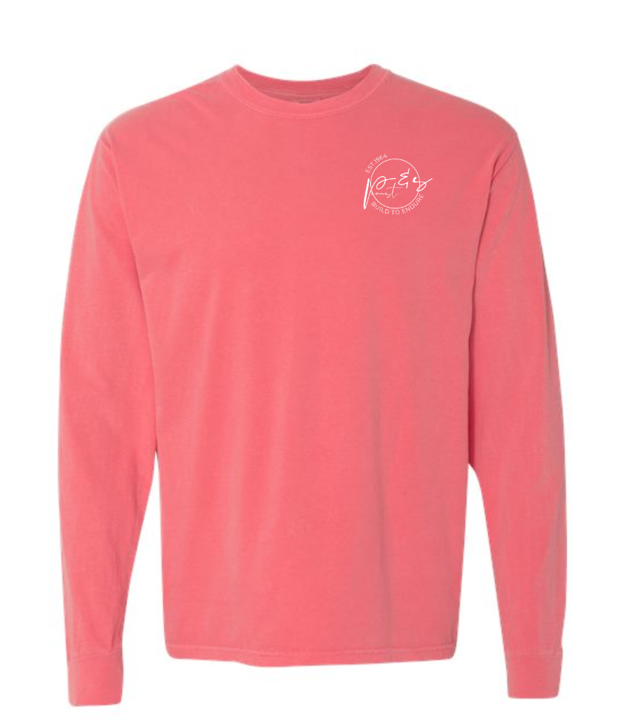 P&S LOGO COMFORT COLORS LONG SLEEVE T-SHIRT | PSC
