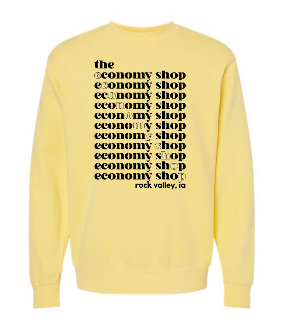 ECONOMY SHOP RV ADULT INDEPENDENT CREWNECK | TES