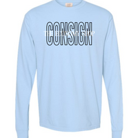 CONSIGN ADULT COMFORT COLORS LONG SLEEVE T-SHIRT | TES