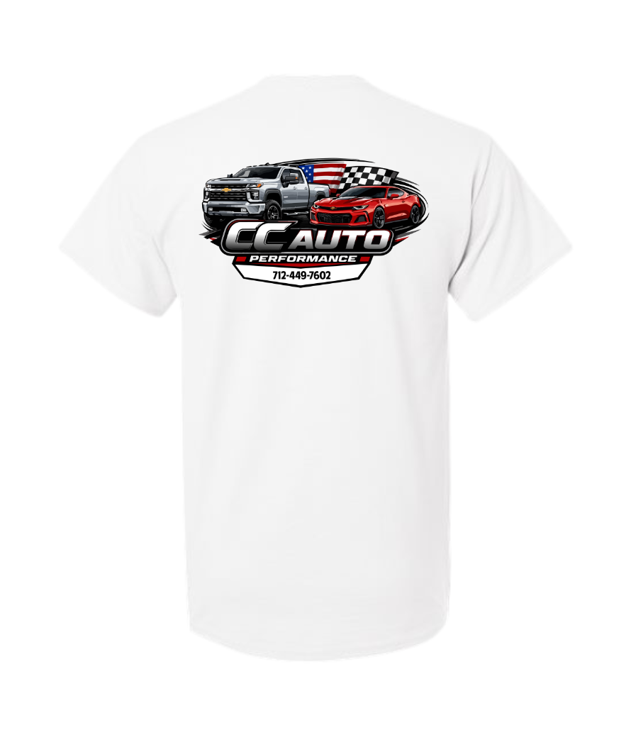 CC AUTO YOUTH/ADULT GILDAN DRYBLEND SHORT SLEEVE TEE | CCAUTO