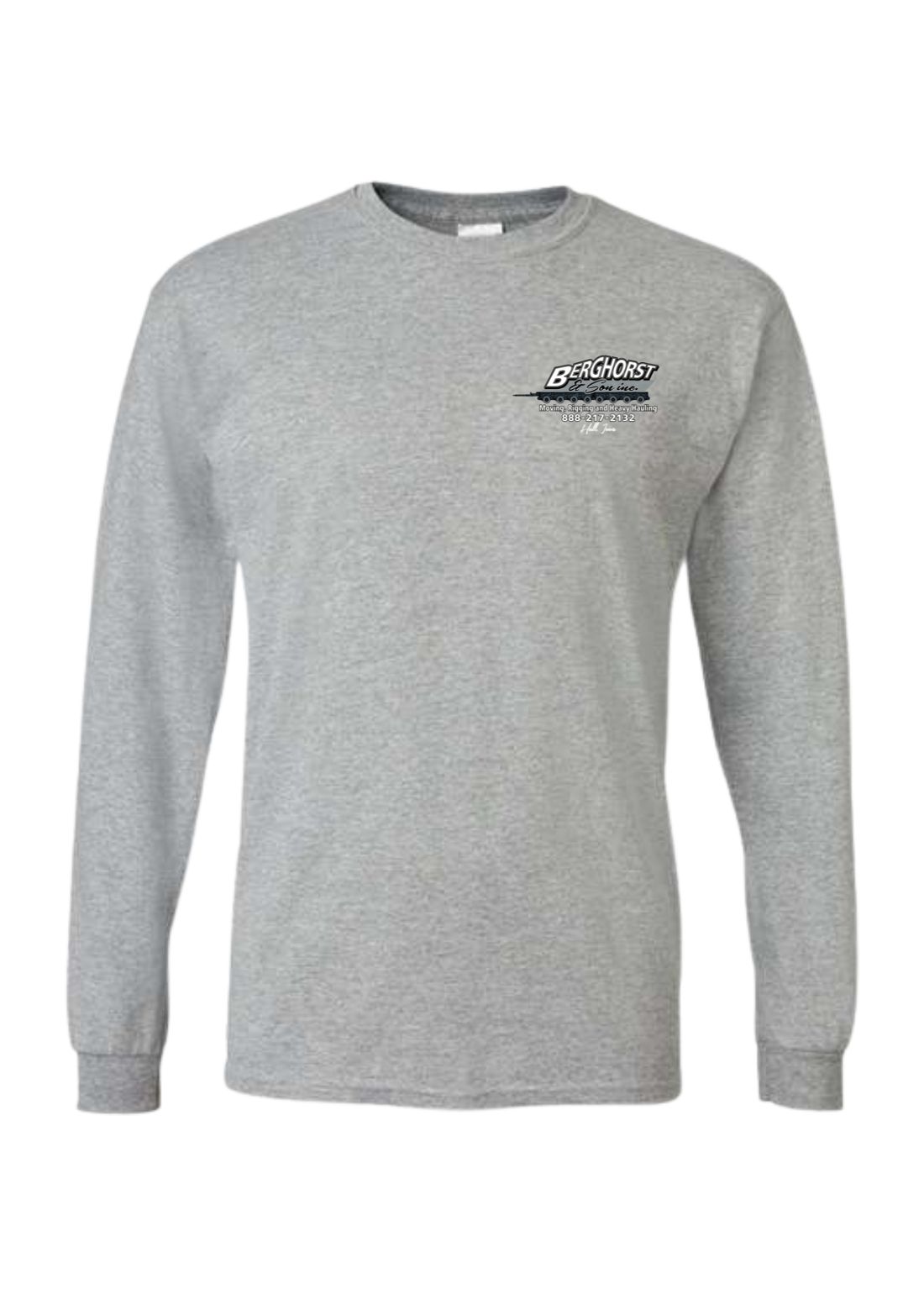 BERGHORST GILDAN DRYBLEND LONG SLEEVE (ADULT) | BERG