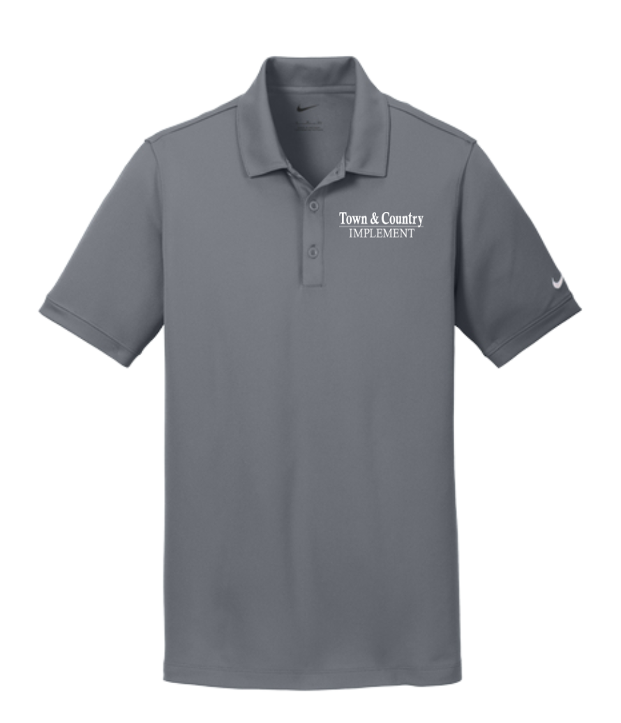 TOWN & COUNTRY NIKE DRI-FIT SOLID POLO | TCIMP