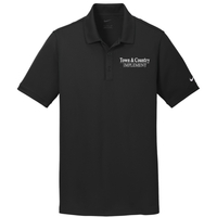TOWN & COUNTRY NIKE DRI-FIT SOLID POLO | TCIMP