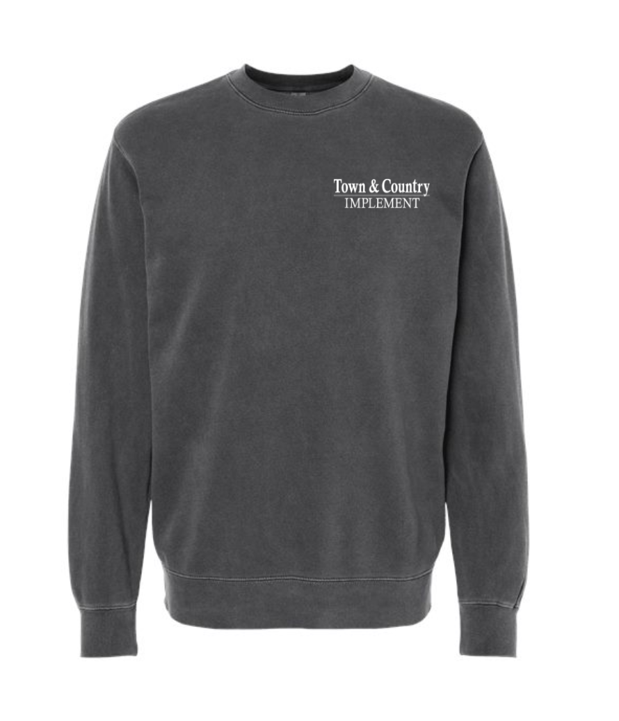 TOWN & COUNTRY INDEPENDENT PIGMENT-DYED CREWNECK | TCIMP