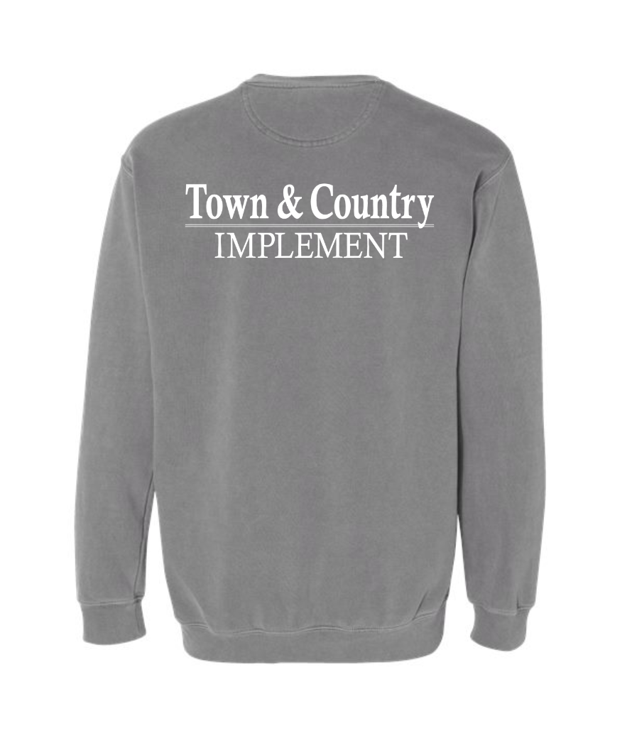 TOWN & COUNTRY COMFORT COLORS CREWNECK | TCIMP