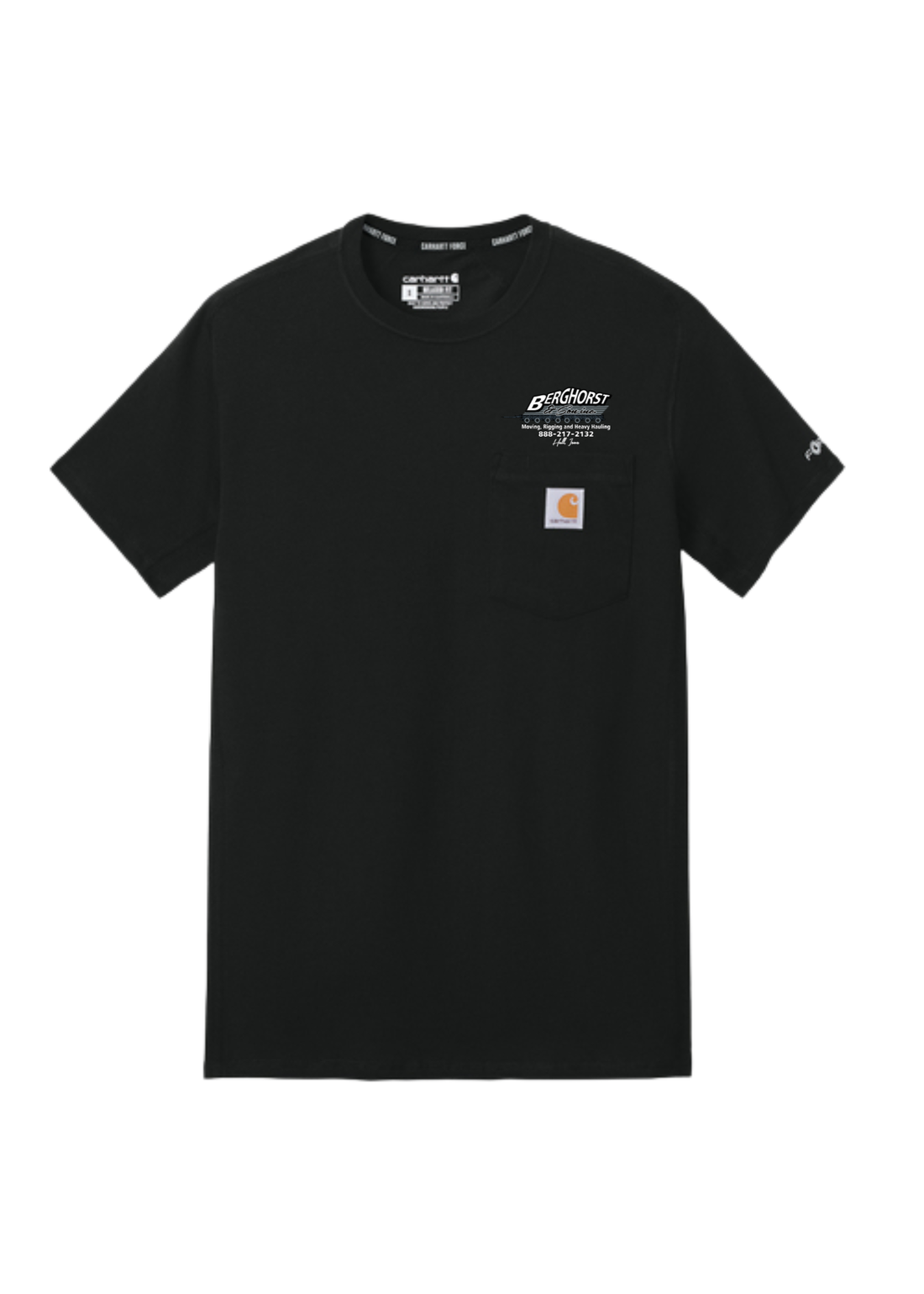 BERGHORST CARHARTT SHORT SLEEEVE POCKET TSHIRT | BERG