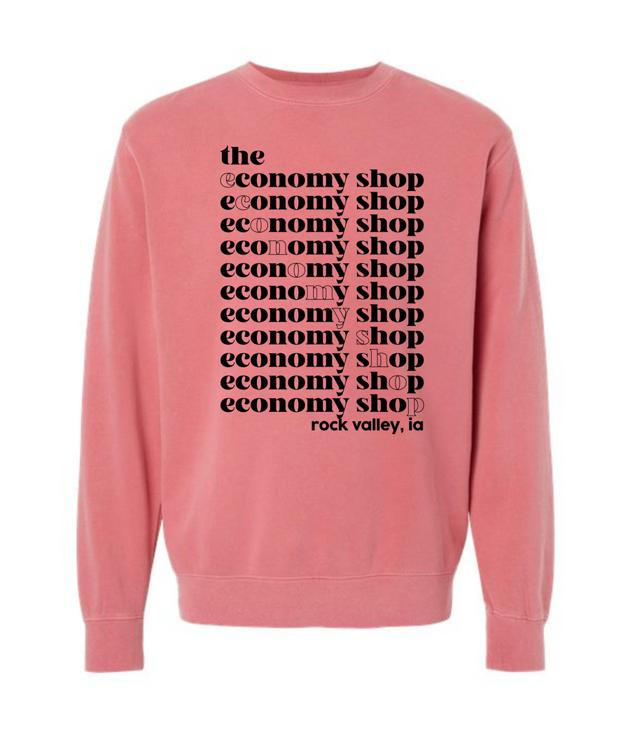 ECONOMY SHOP RV ADULT INDEPENDENT CREWNECK | TES