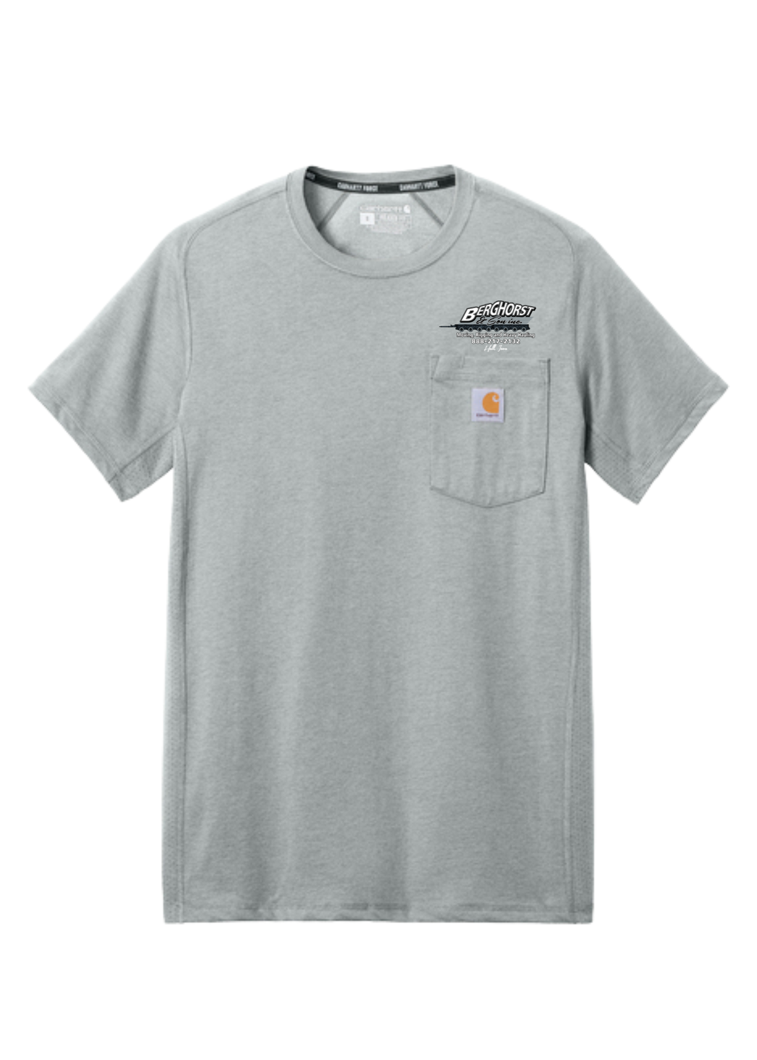 BERGHORST CARHARTT SHORT SLEEEVE POCKET TSHIRT | BERG