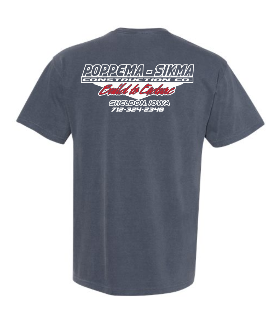 COMFORT COLORS POCKET SHORT SLEEVE | PSC