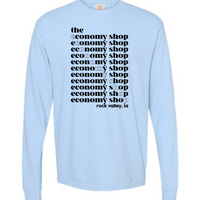 ECONOMY SHOP RV ADULT COMFORT COLORS LONG SLEEVE T-SHIRT | TES