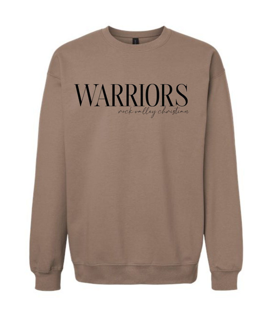 WARRIORS GILDAN MIDWEIGHT CREWNECK (ADULT) | RV25
