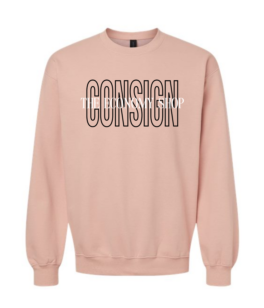 CONSIGN ADULT GILDAN MIDWEIGHT CREWNECK | TES