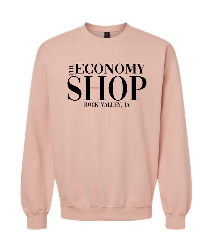BLOCK ECONOMY SHOP ADULT GILDAN MIDWEIGHT CREWNECK | TES