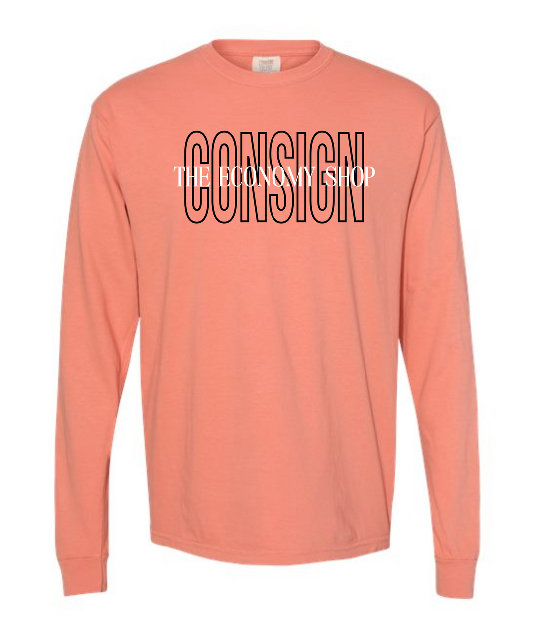 CONSIGN ADULT COMFORT COLORS LONG SLEEVE T-SHIRT | TES