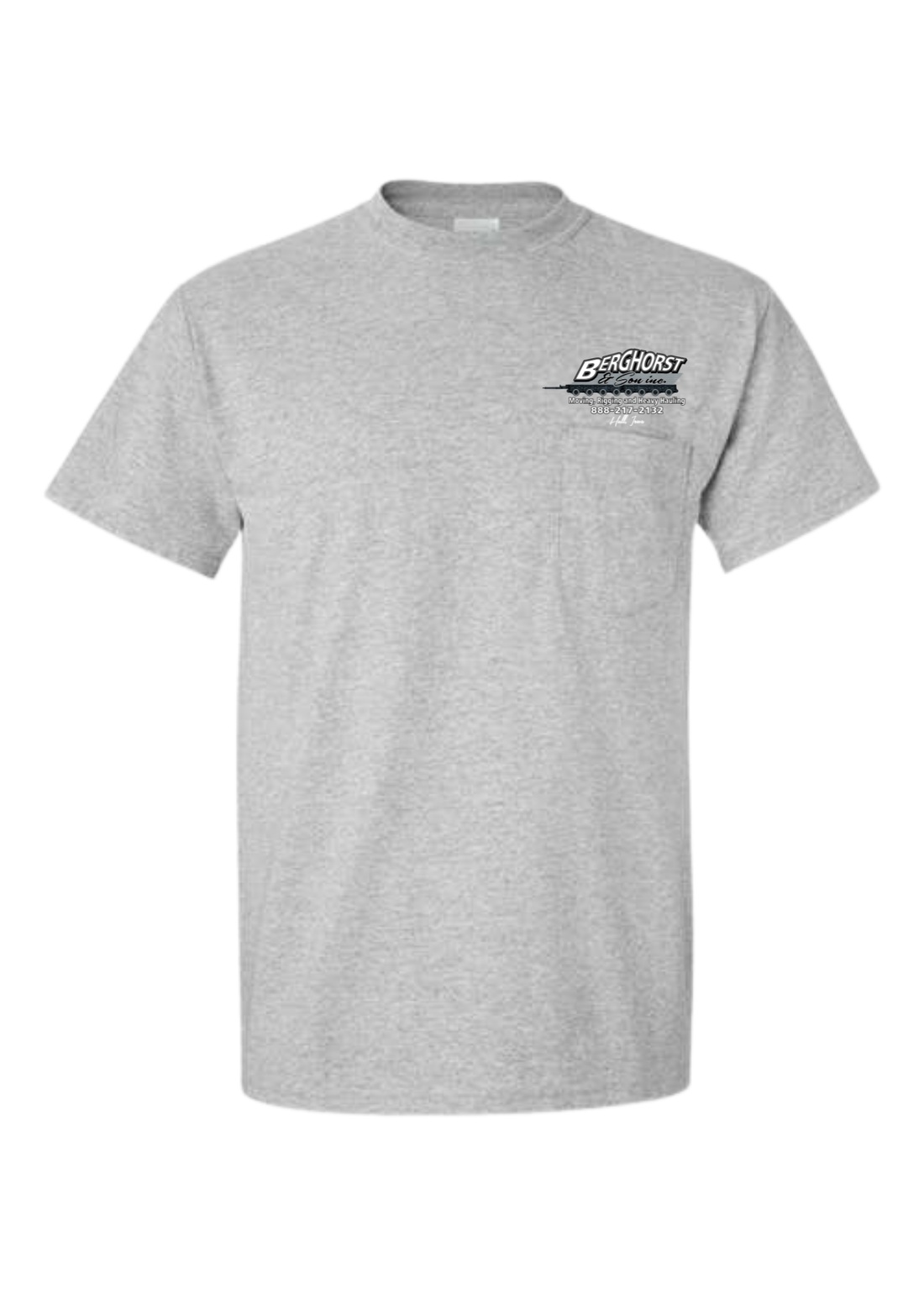 BERGHORST GILDAN POCKET TSHIRT | BERG