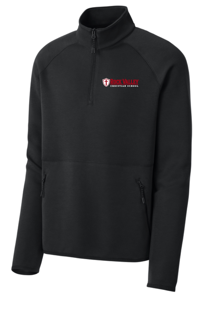 RV BADGE ADULT SPORT TEK Quarter Zip Pullover | RV26