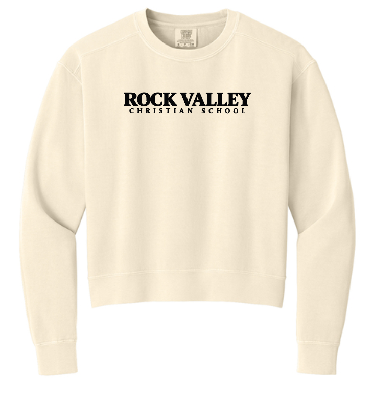 RV BASIC WOMENS COMFORT COLORS MIDLENGTH CREWNECK | RV26
