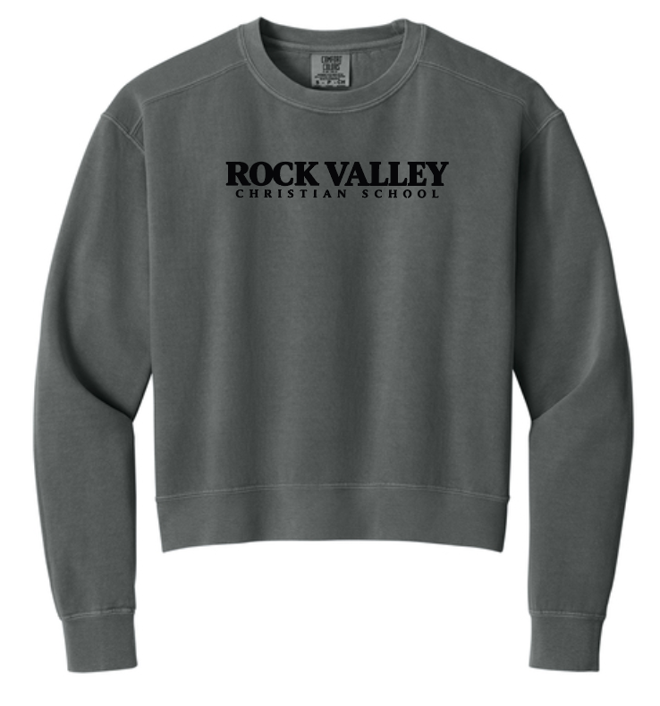 RV BASIC WOMENS COMFORT COLORS MIDLENGTH CREWNECK | RV26