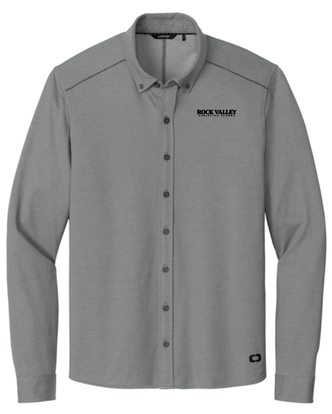 RV BASIC OGIO® CODE STRETCH LONG SLEEVE BUTTON-UP | RV26