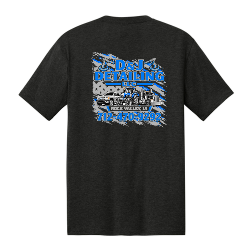D & J DETAILING DISTRICT SHORT SLEEVE TEE | DJ2026