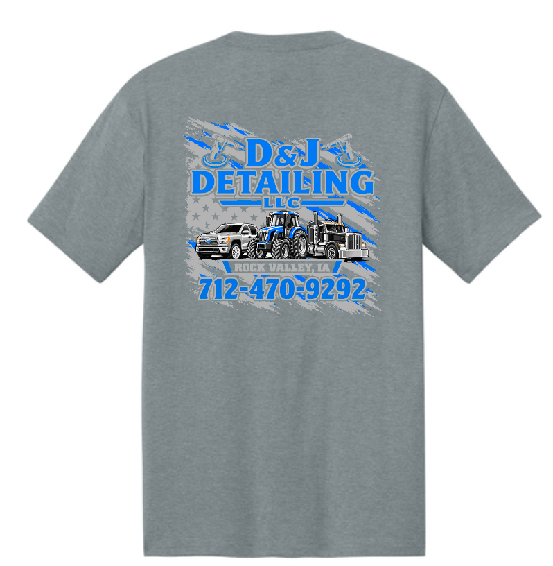 D & J DETAILING DISTRICT SHORT SLEEVE TEE | DJ2026