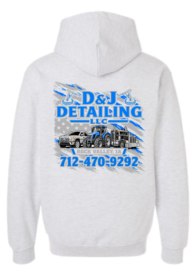 D & J DETAILING ADULT GILDAN SOFTSTYLE MIDWEIGHT HOODIE | DJ2026