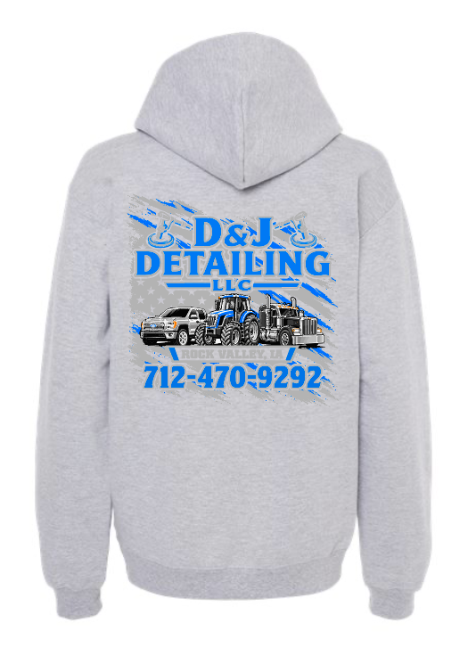 D & J DETAILING ADULT GILDAN SOFTSTYLE MIDWEIGHT HOODIE | DJ2026