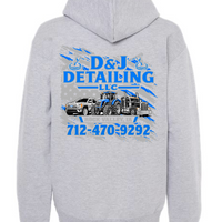 D & J DETAILING ADULT GILDAN SOFTSTYLE MIDWEIGHT HOODIE | DJ2026