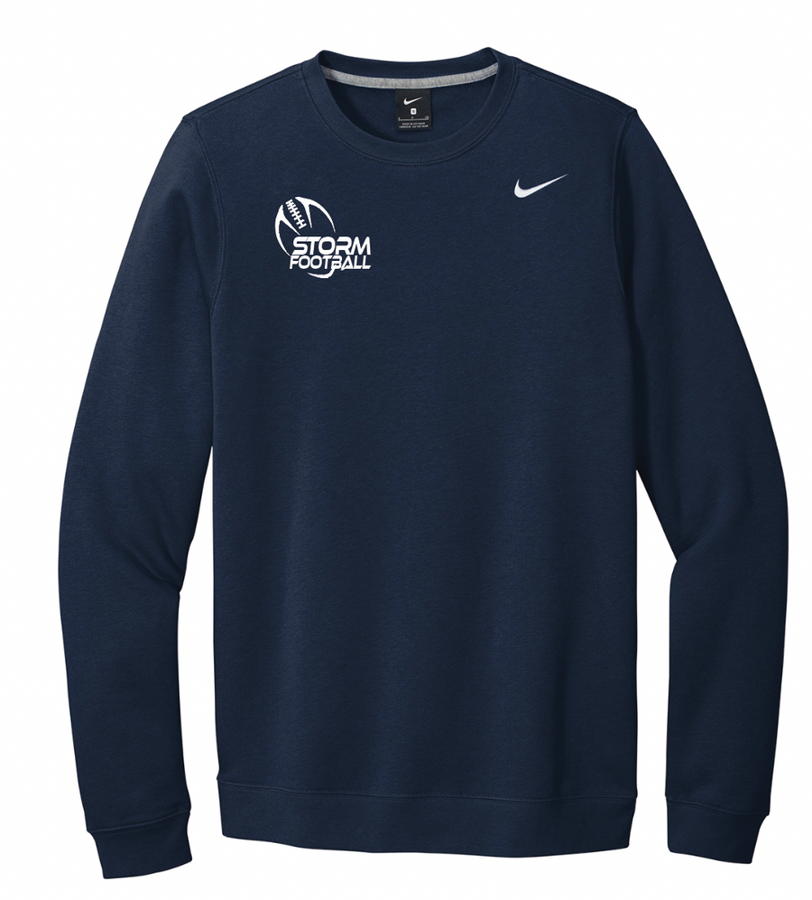 Storm Football CHEST IMPRINT | Adult Nike Crewneck Sweatshirt | STORMFB23